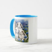 Three Little Lop Bunny Rabbits Tasse (Vorderseite Links)