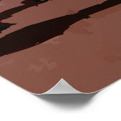 Three lone figures poster (Ecke)