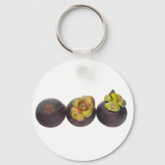 Three Mangosteen Schlüsselanhänger