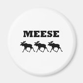 Three Meese Funny Magnet (Vorne)
