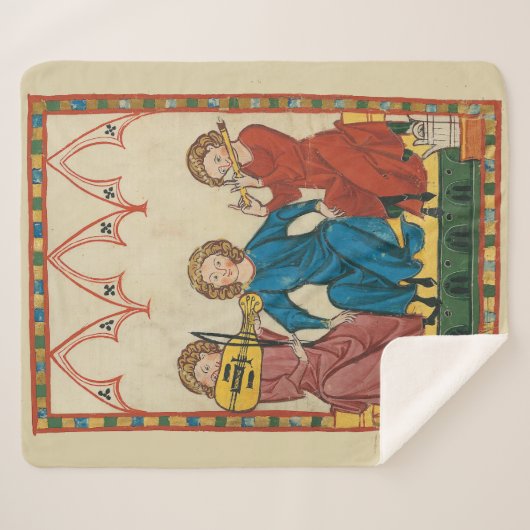 Three Musicians Sherpadecke (Vorderseite (Horizontal))