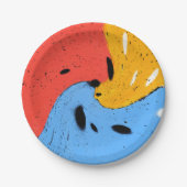 three of a kind pappteller (Vorderseite)