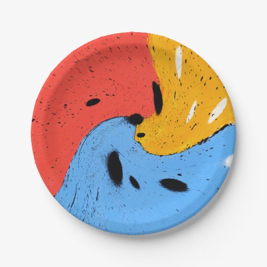 three of a kind pappteller (Vorderseite)