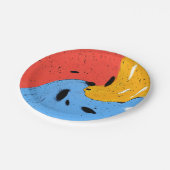 three of a kind pappteller (Schrägansicht)