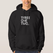 THREE ONE TWO Area Code 312 Chicago IL Illinois US Hoodie (Vorderseite)