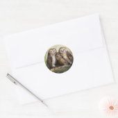 Three Owl Moon Art Sticker (Umschlag)