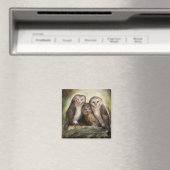 Three Owl Moon Magnet (In Situ (Geschirrspüler))
