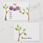 Three Owls Visitenkarte (Vorne/Hinten)