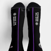 THREE PEDAL NATION Crew Socks Socken (Oben)