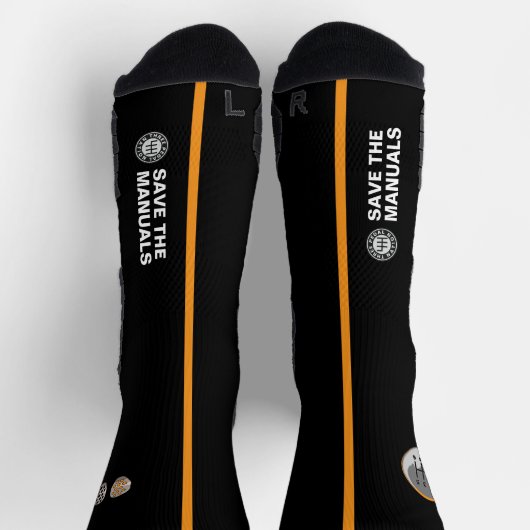 THREE PEDAL NATION Crew Socks Socken (Oben)