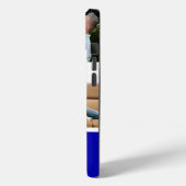 Three Personal Photos personalize Best Dad Case-Mate iPhone Hülle (Rückseite / Links)