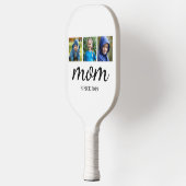 Three Photo Sports Mom  Pickleball Schläger (Links)