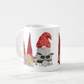Three Piece Gnome Band on a Kaffeetasse (Vorderseite Links)