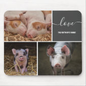 Three Pig Collage Custom Mouse Pad Mousepad (Vorne)