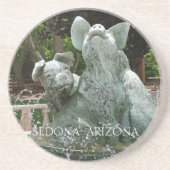 Three Piggy Fountain Untersetzer (Vorne)