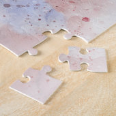 Three Pink Flamingos Watercolor Puzzle (Seite)