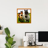 Three Ponies Poster (Heimbüro)