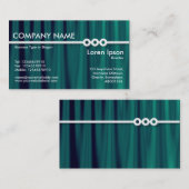 Three Portholes Line - Drapery 03 Visitenkarte (Vorne/Hinten)