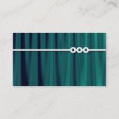 Three Portholes Line - Drapery 03 Visitenkarte (Rückseite)