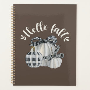 Three Pumpkin Hello Fall Planer