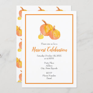 'Three Pumpkins' Einladung