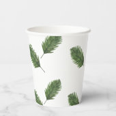 Three Rex Birthday Watercolor Pappbecher (Rückseite)