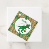 Three Rex Dinosaur 3. Geburtstag Geschenkanhänger (Beispiel)