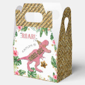 Three Rex Dinosaur 3. Geburtstag Geschenkschachtel (Geöffnet)