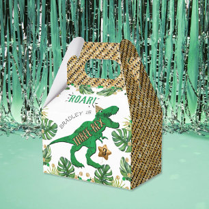 Three Rex Dinosaur 3. Geburtstag Geschenkschachtel