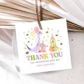 Three Rex Dinosaur Birthday Geschenkanhänger