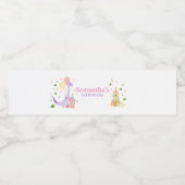 Three Rex Dinosaur Birthday Wasserflaschenetikett (Einzelnes Label)