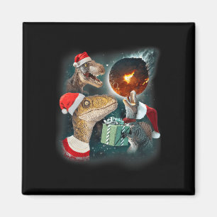Three Rex Moon 3 Dinos Howling Weidengestalt Magnet