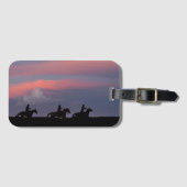 Three Riders, One Horizon Gepäckanhänger (Vorderseite (Horizontal))