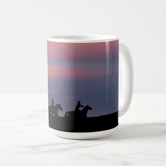 Three Riders, One Horizon Kaffeetasse (VorderseiteRechts)