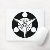 Three rising moon mousepad (Mit Mouse)
