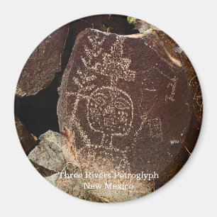 Three Rivers Petroglyph Magnet
