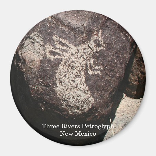 Three Rivers Petroglyph Magnet (Vorne)