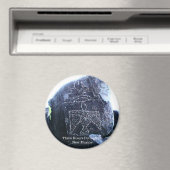 Three Rivers Petroglyph Magnet (In Situ (Geschirrspüler))