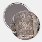 Three Rivers Petroglyph Magnet (Vorderseite/Rückseite)