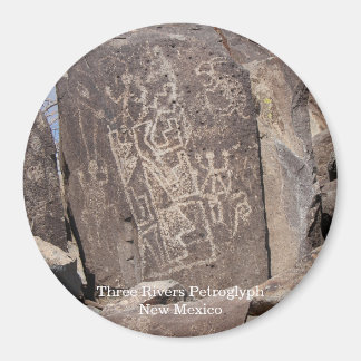 Three Rivers Petroglyph Magnet