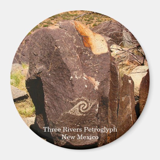 Three Rivers Petroglyph Magnet (Vorne)
