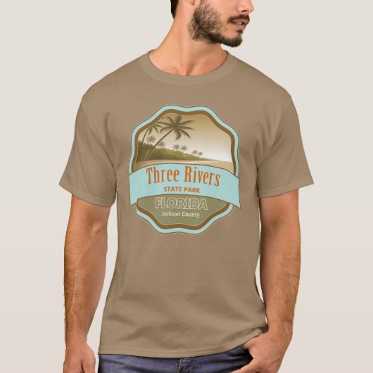 Three Rivers State Park Jackson County Florida T-Shirt (Vorderseite)