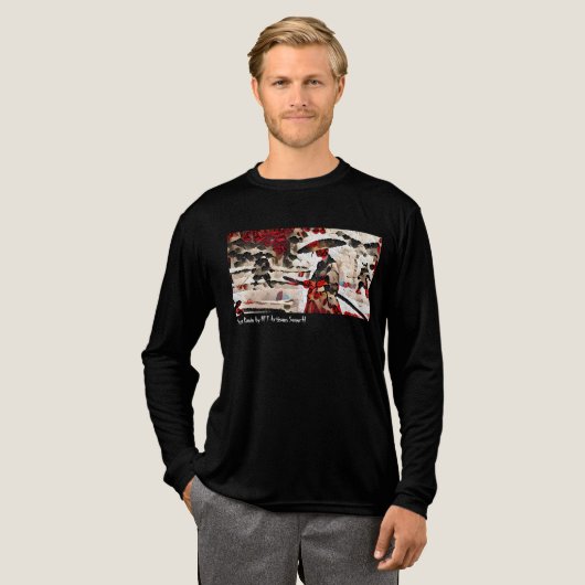 Three Ronin Tri-Blend-Shirt Tri-Blend Shirt (Volle Vorderseite)