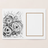 Three Rosas Folienkarte (Innenseite)