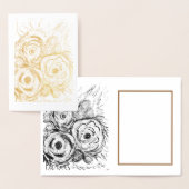 Three Rosas Folienkarte (Anzeige)