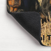 Three Rottweiler Dogs - Pack of Rotties Mousepad (Ecke)