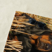 Three Rottweiler Dogs - Pack of Rotties Strandtuch (Beispiel)