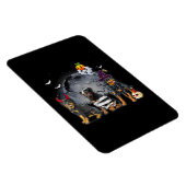Three Rottweilers Satan Witch Mummy Halloween Cost Magnet (Rechte Seite)