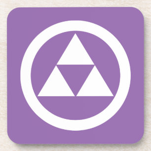 Three scales in circle untersetzer