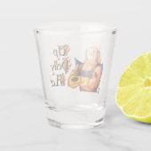 Three Scottish Thistles Schnapsglas (Rückseite)